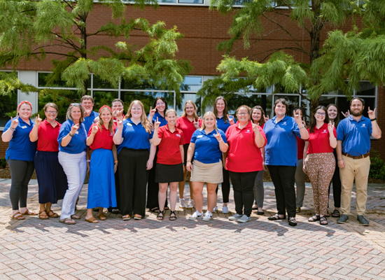 a group picture of the advisors