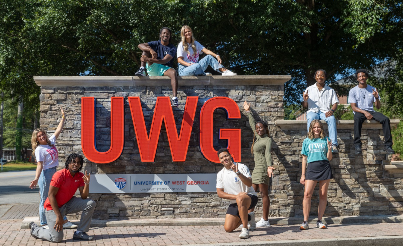 dogs with wolf statue