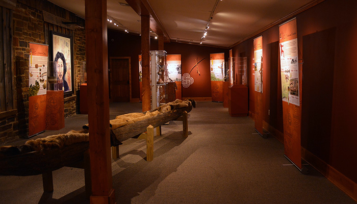 Long Swamp exhibit